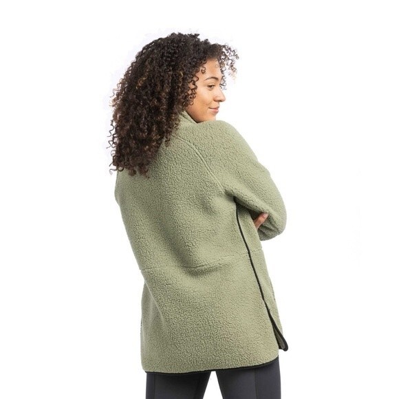 LIV Outdoor Rita Seagrass Green Sherpa Jacket Size Small - Picture 2 of 10